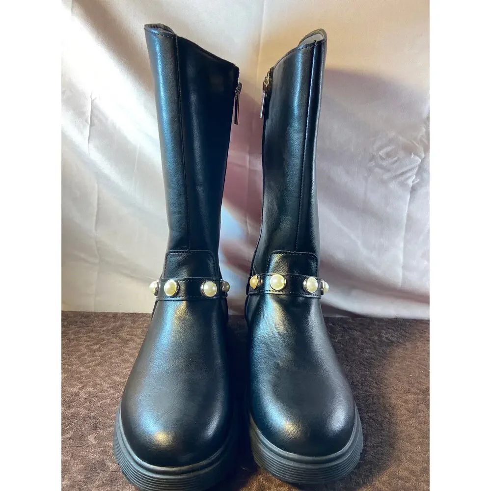 Marc Fisher‎ kids black boots